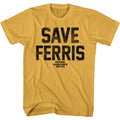 Ginger Ferris Bueller's Day Off t-shirt featuring Ferris Buellers Day Off Save Ferris Again design