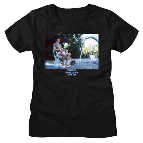 Ferris Bueller's Day Off Ladies T-Shirt - Diving Board