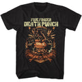 Black Five Finger Death Punch t-shirt featuring Five Finger Death Punch Tank design