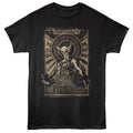Black Five Finger Death Punch t-shirt featuring Five Finger Death Punch FFDP Merc design