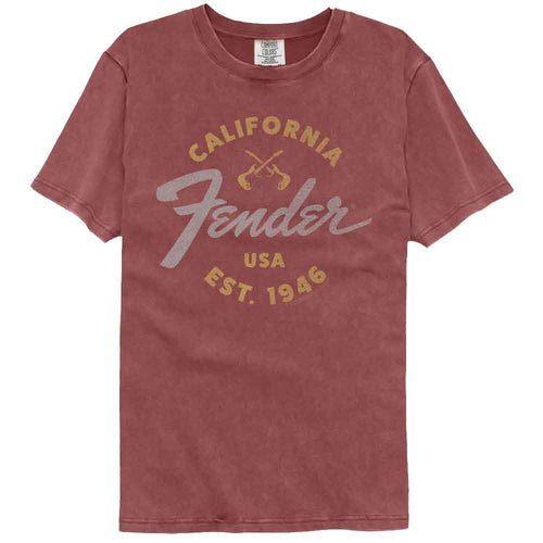Fender Comfort Colors T-Shirt - California 1946