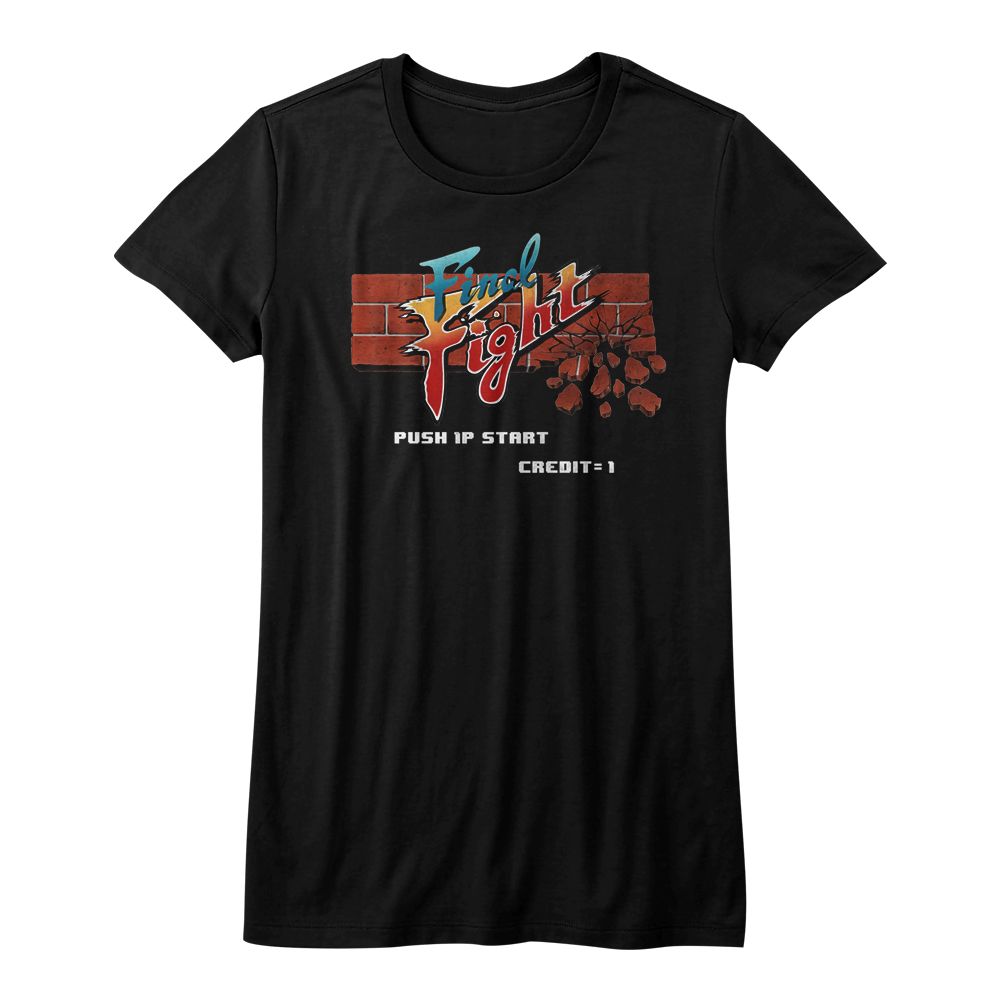Final Fight Ladies T-Shirt - Arcade