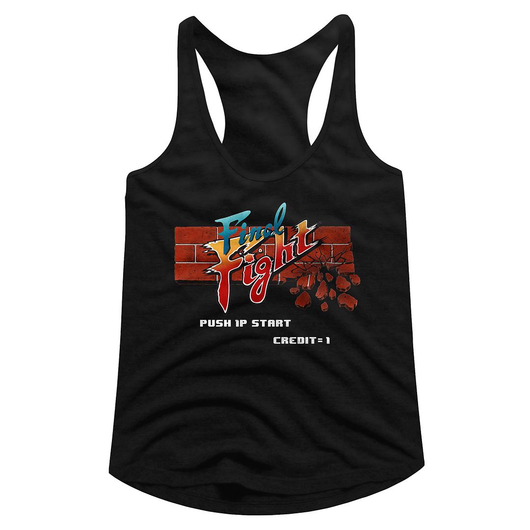 Final Fight Ladies Racerback - Arcade
