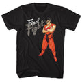 Black Final Fight t-shirt featuring Final Fight Guy ninja design