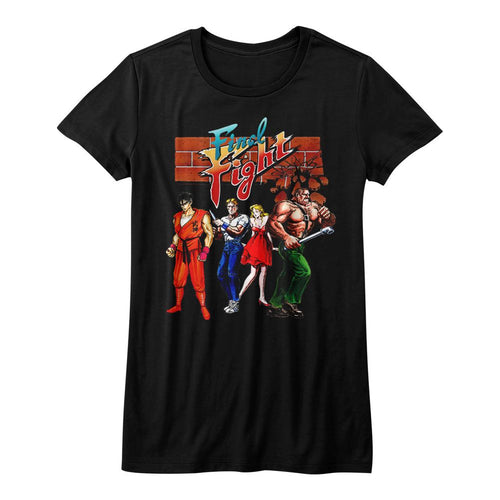 Final Fight Ladies T-Shirt - Gang