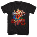 Black Final Fight t-shirt featuring Final Fight 1989 arcade design