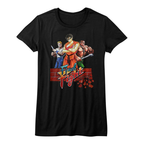 Final Fight Ladies T-Shirt - Final Fight