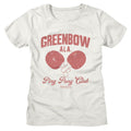Forrest Gump Ladies T-Shirt - Greenbow Ping Pong