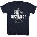 Navy Field of Dreams t-shirt featuring Field of Dreams Quote And Player design