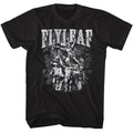 Black Flyleaf t-shirt featuring Flyleaf Statues design