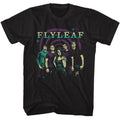 Black Flyleaf t-shirt featuring Flyleaf Group Photo design