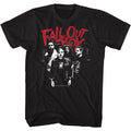 Black Fall Out Boy t-shirt featuring Fall Out Boy Band photo design