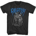 Black heather Fall Out Boy t-shirt featuring Fall Out Boy Grim Reapers design