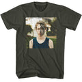 Smoke gray Fall Out Boy t-shirt featuring Fall Out Boy American Beauty American Psycho 2015 album design