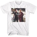 White Fall Out Boy t-shirt featuring Fall Out Boy Save Rock And Roll 2013 album design