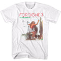 White Foreigner t-shirt featuring Foreigner Head Games 1979 album cover design