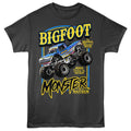 Smoke gray Bigfoot t-shirt featuring Bigfoot Mayhem Monster design