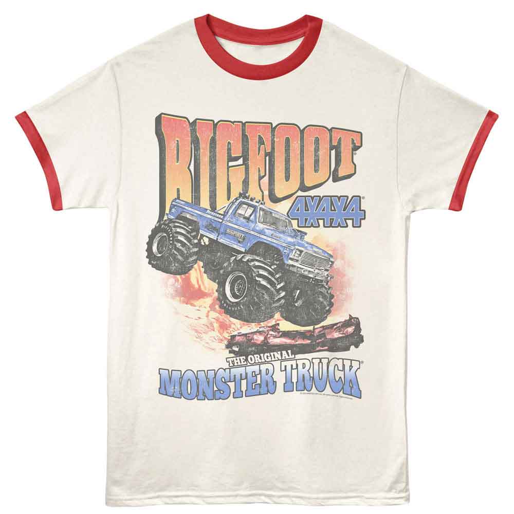 Bigfoot Ringer T-Shirt - OG Monster Truck