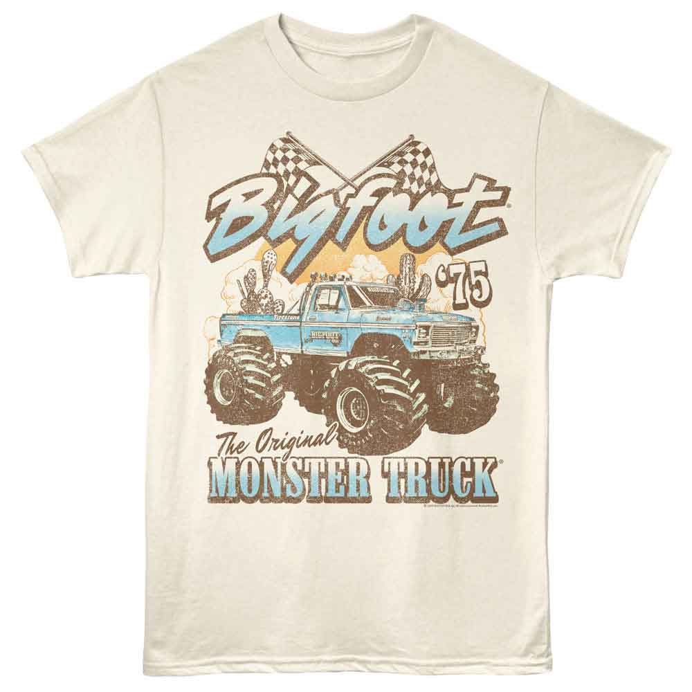 Natural Bigfoot t-shirt featuring Bigfoot Dust design