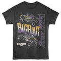 Smoke gray Bigfoot t-shirt featuring Bigfoot Two Angles design