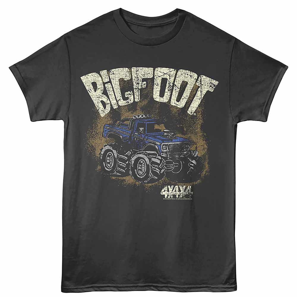 4x4x4 Bigfoot t-shirt in smoke