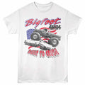 Built to Crush Bigfoot t-shirt in white