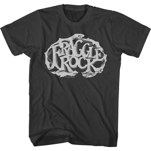 Smoke gray Fraggle Rock t-shirt featuring Fraggle Rock Logo design