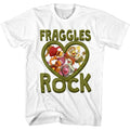 White Fraggle Rock t-shirt featuring Fraggle Rock Fraggles Rock design