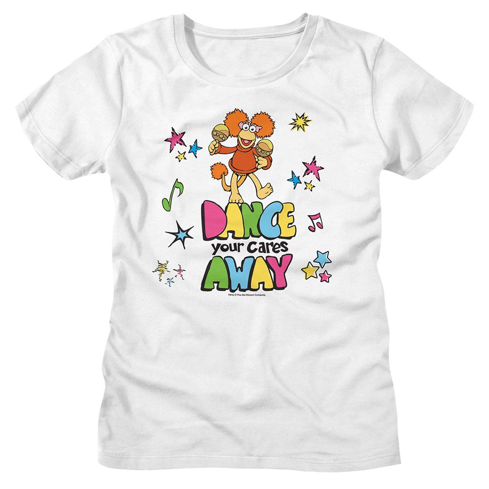 Fraggle Rock Ladies T-Shirt - Color Dance