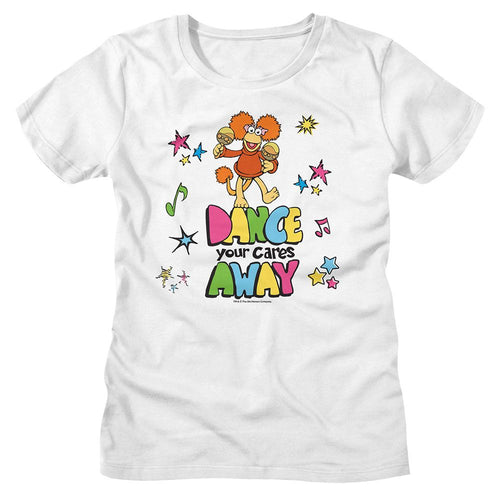 Fraggle Rock Ladies T-Shirt - Color Dance