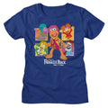 Fraggle Rock Ladies T-Shirt - Four Squares