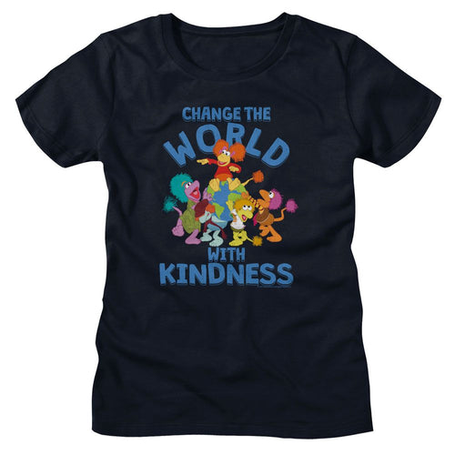 Fraggle Rock Ladies T-Shirt - Change the World