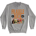 Graphite heather Fraggle Rock sweatshirt featuring Fraggle Rock athletic department design