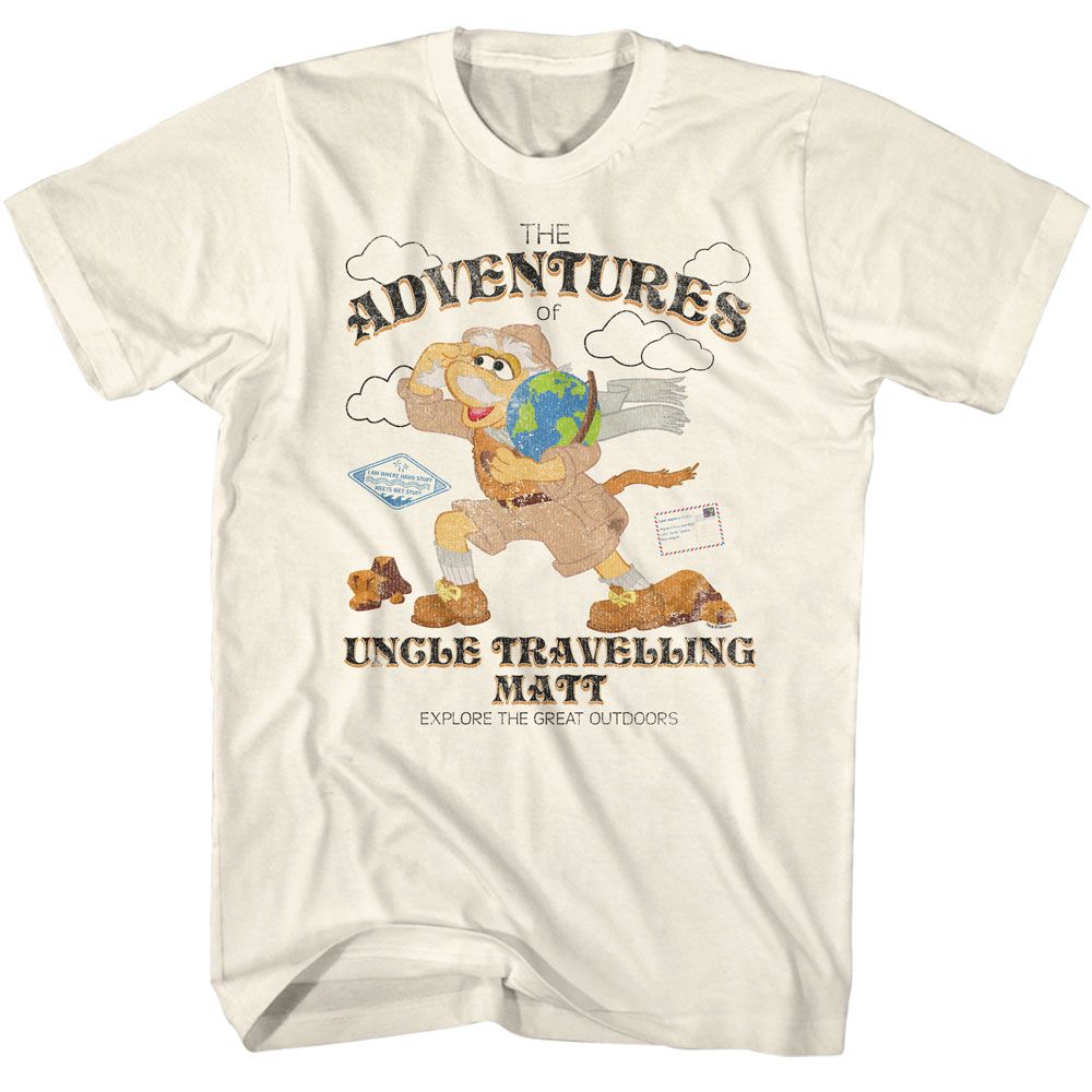 Natural Fraggle Rock t-shirt featuring Fraggle Rock Adventures design