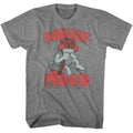 Graphite heather Fraggle Rock t-shirt featuring Fraggle Rock Monday Mood design