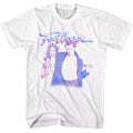 White Footloose t-shirt featuring Footloose Ariel And Ren design