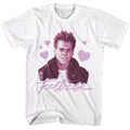White Footloose t-shirt featuring Footloose Ren Crush design