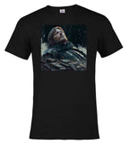 Black Fallen Hero Fantasy T-Shirt