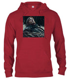 Red Fallen Hero Fantasy Hoodie