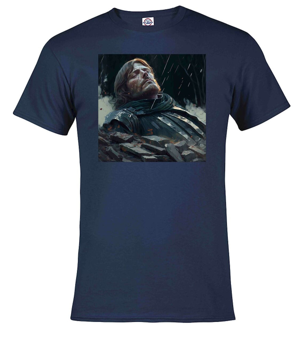 Navy Fallen Hero Fantasy T-Shirt