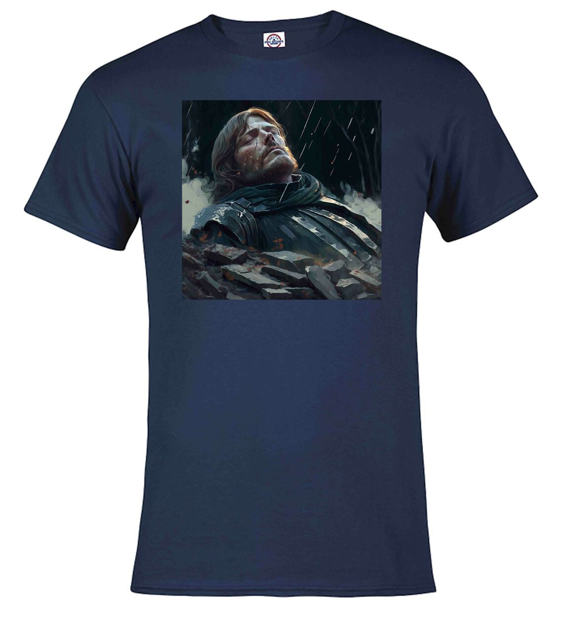 Navy Fallen Hero Fantasy T-Shirt