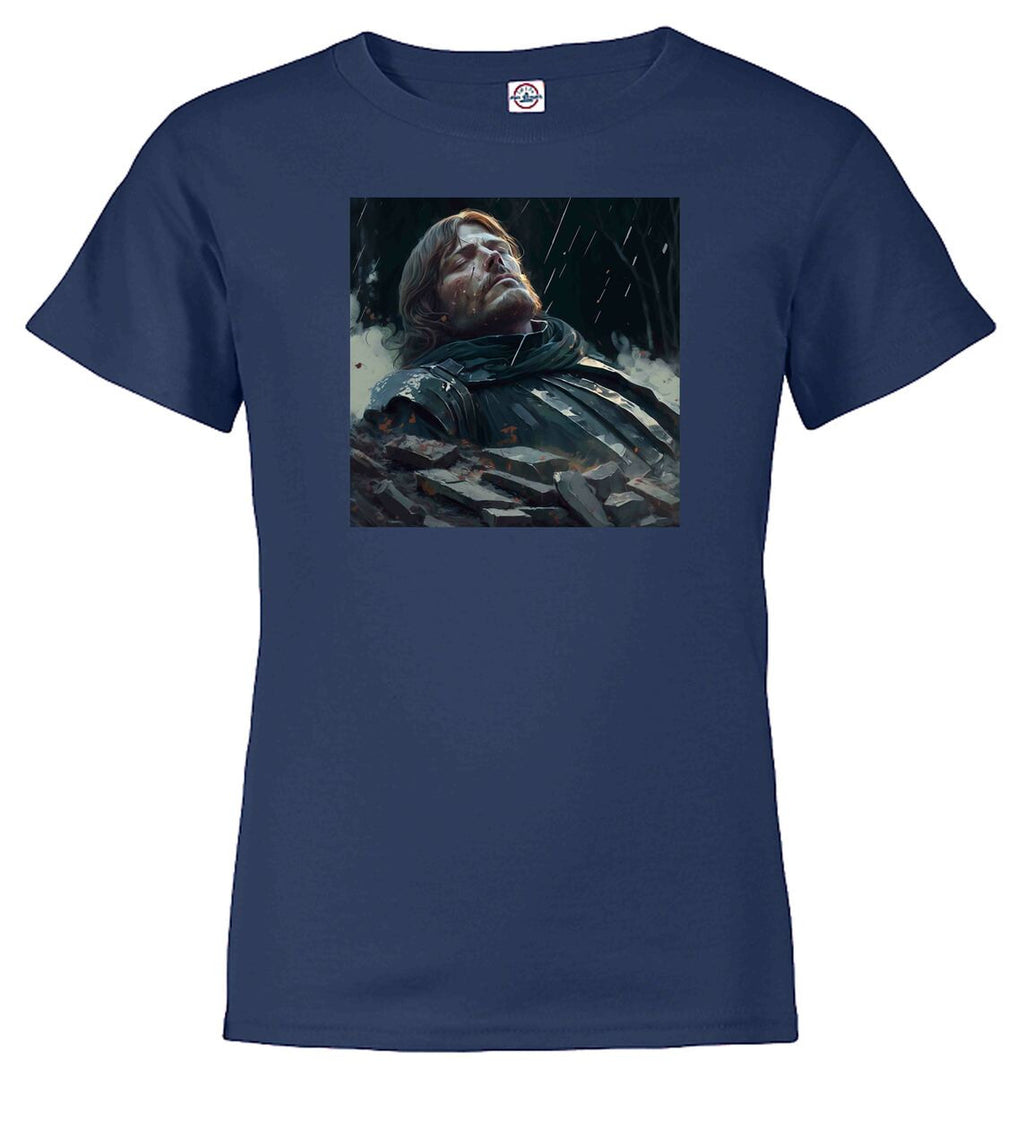 Navy Fallen Hero Fantasy Youth/Toddler T-Shirt