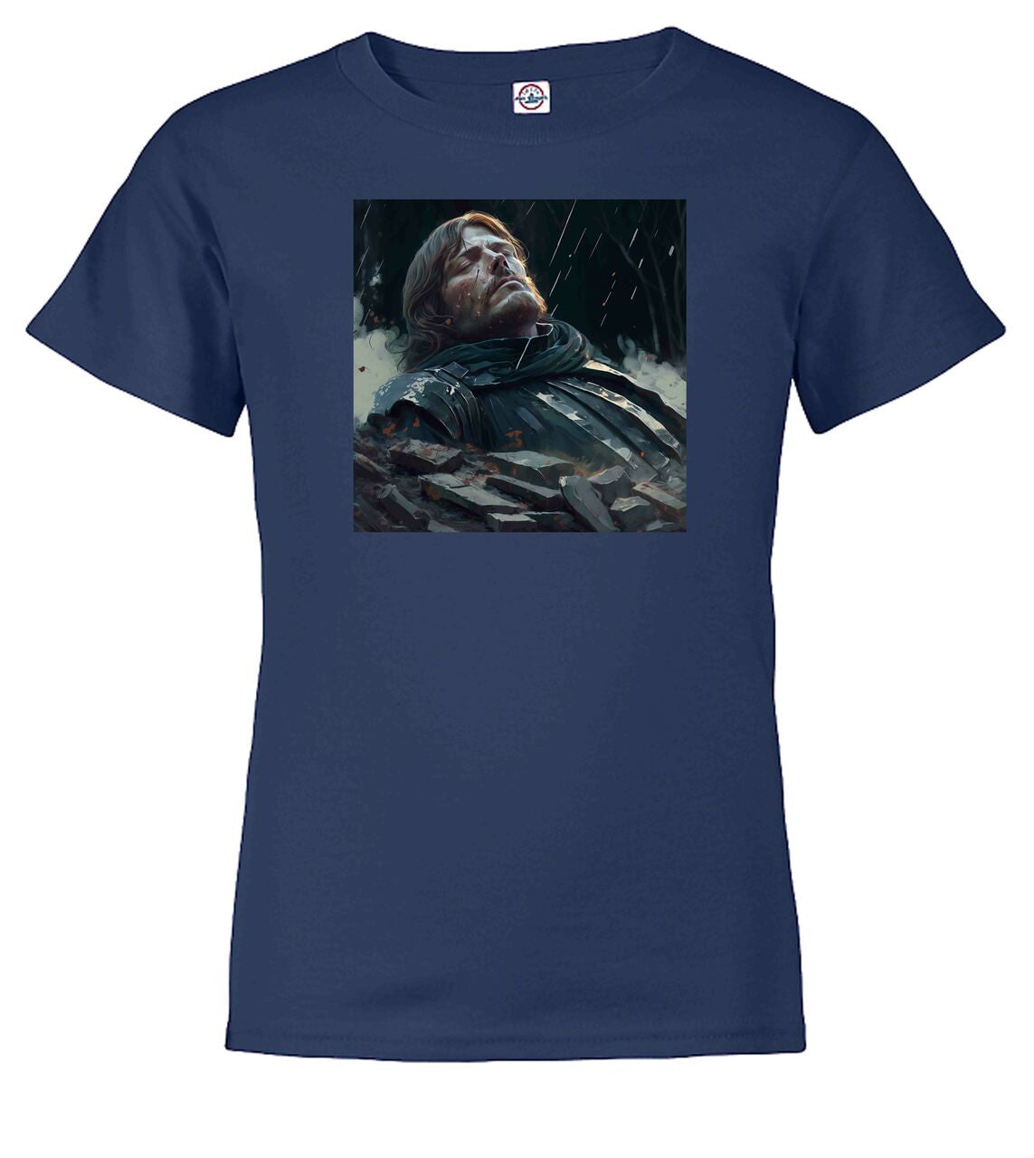 Navy Fallen Hero Fantasy Youth/Toddler T-Shirt