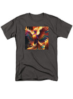 Charcoal Fiery Phoenix T-Shirt