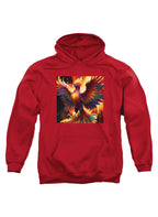 Red Fiery Phoenix Hoodie