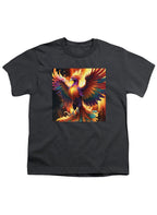 Charcoal Fiery Phoenix Youth/Toddler T-Shirt