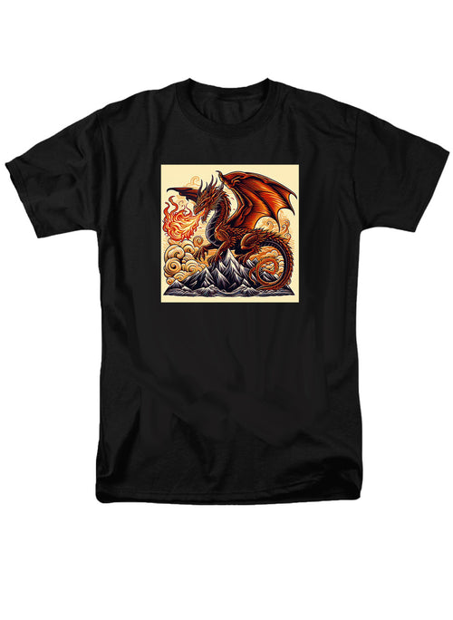 Black Fire Dragon T-Shirt
