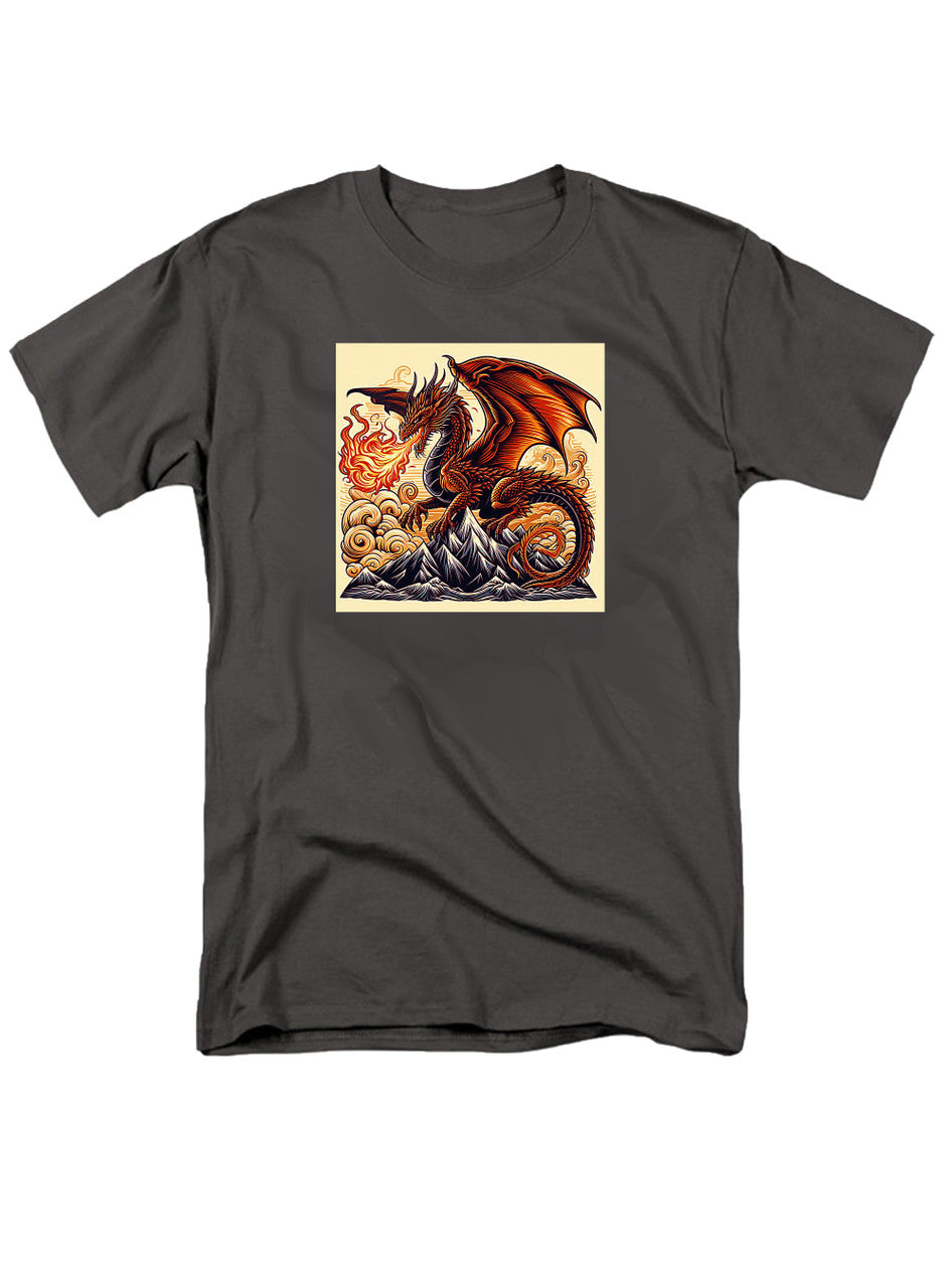 Charcoal Fire Dragon T-Shirt