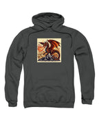 Charcoal Fire Dragon Hoodie