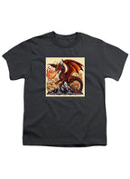Charcoal Fire Dragon Youth/Toddler T-Shirt